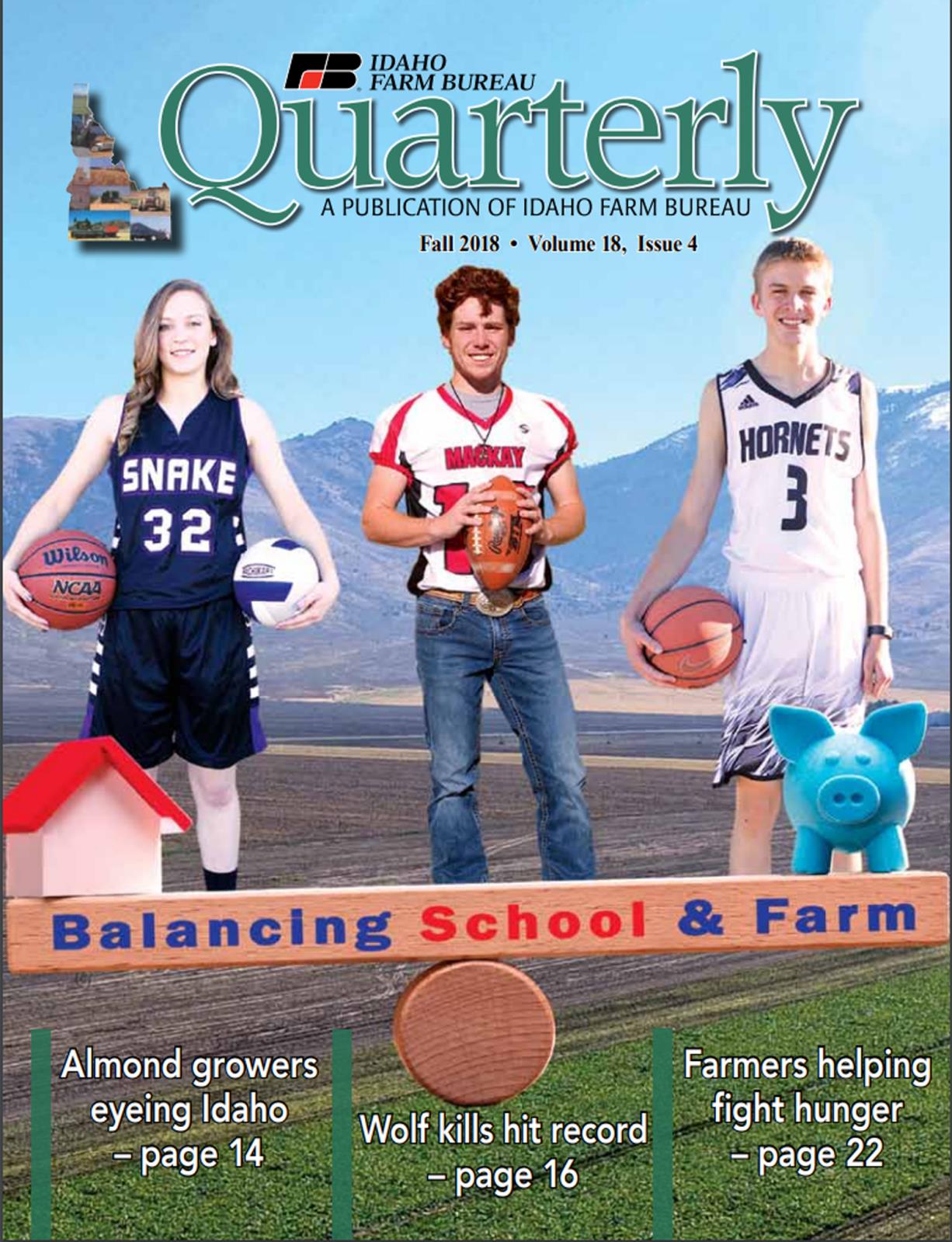 Farm kids speak about how they balance their farm duties with their high school sports commitments.