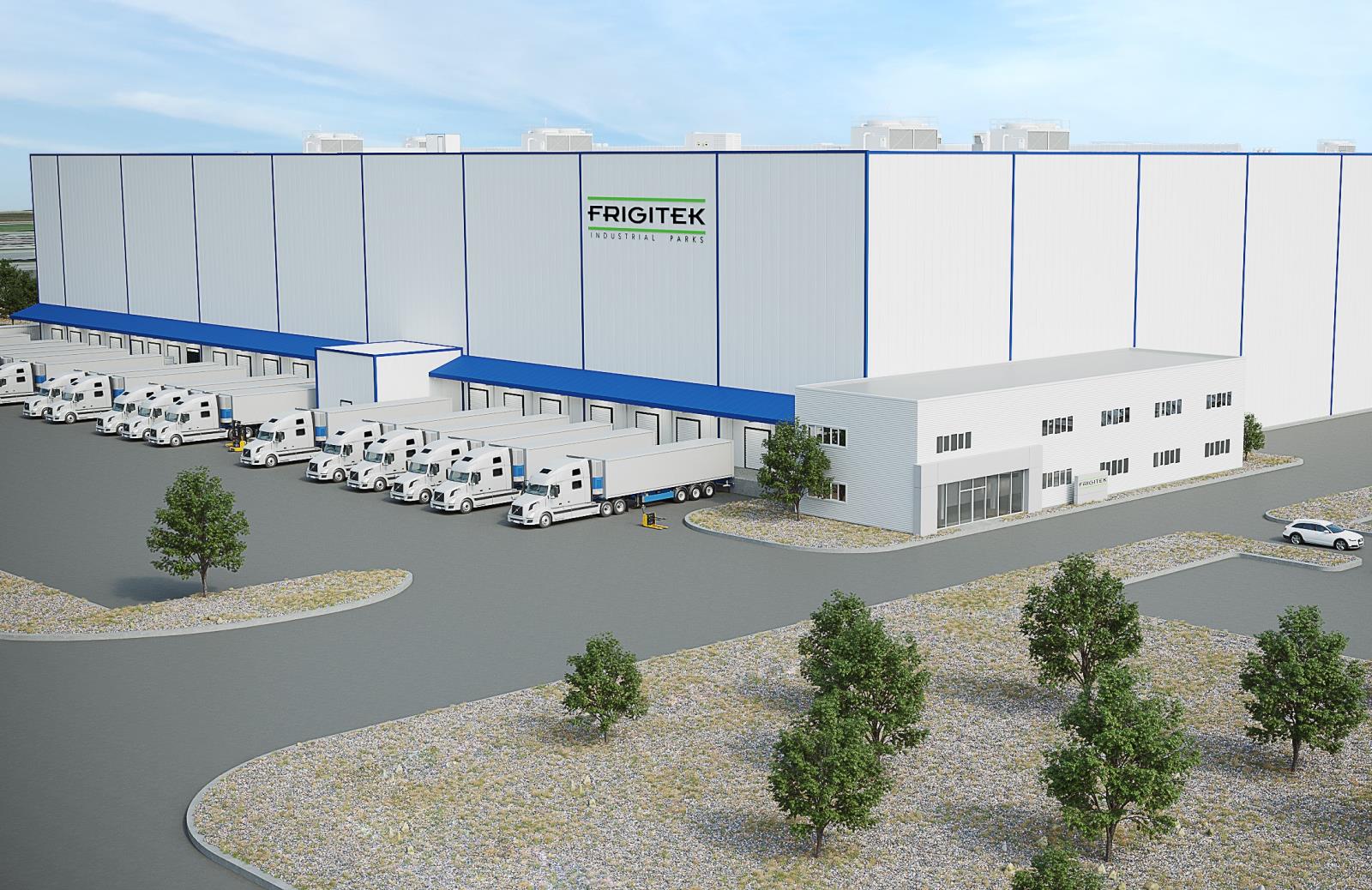 This is an artist’s rendering of a proposed facility in Pocatello that would process potatoes into frozen fries and dehydrated products.